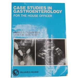 Case Studies in Gastroenterology Book Williams & Wilkins 1989 Vintage Medicine